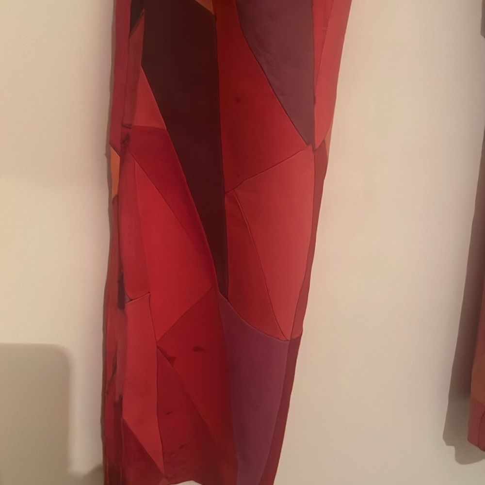Vintage Wilsons Pelle Studio leather suede patchwork pants size 4 - Picture 5 of 16